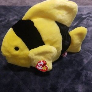 Ty Beanie Buddie Bubbles the fish